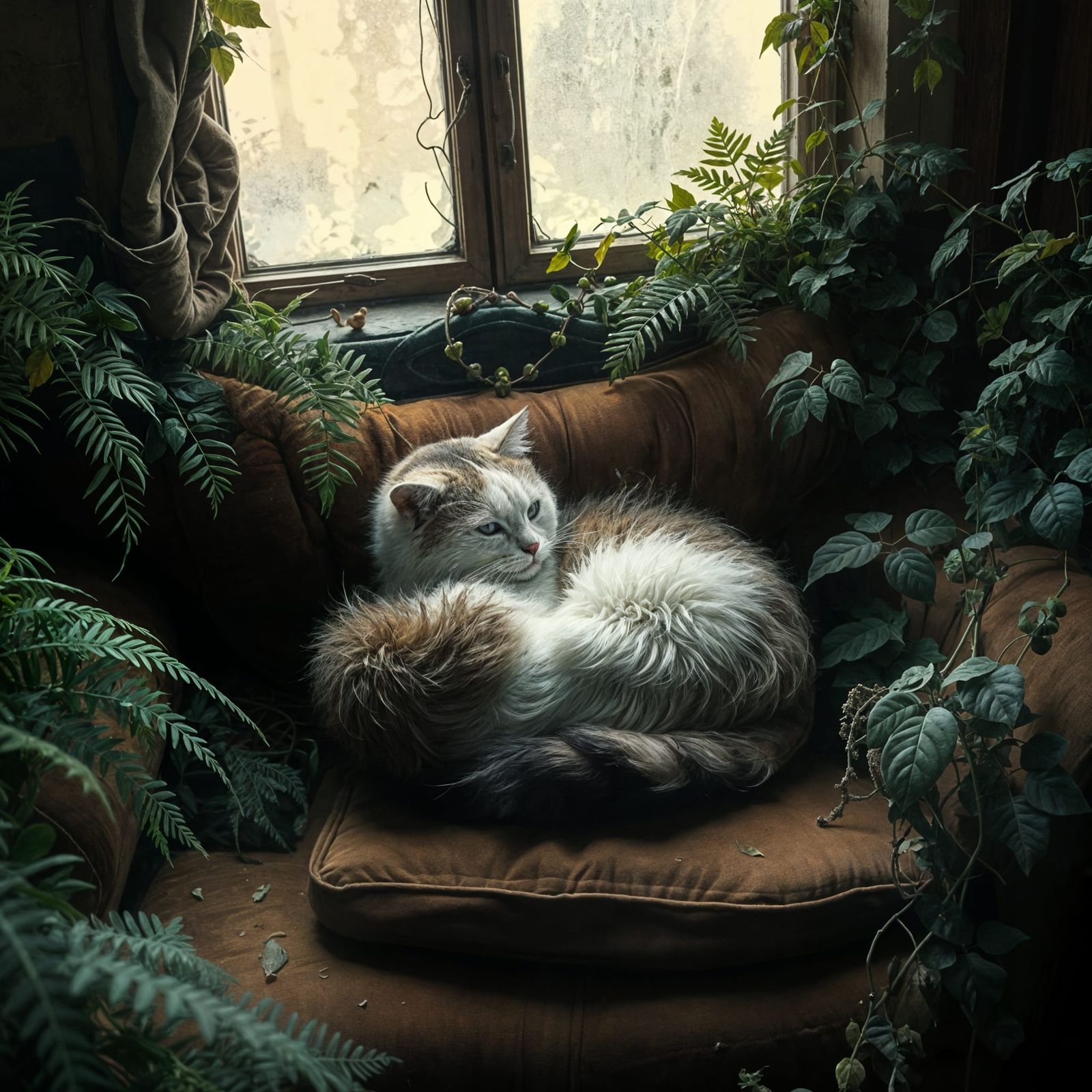 Cozy Isolation in a Forgotten Winter Wonderland