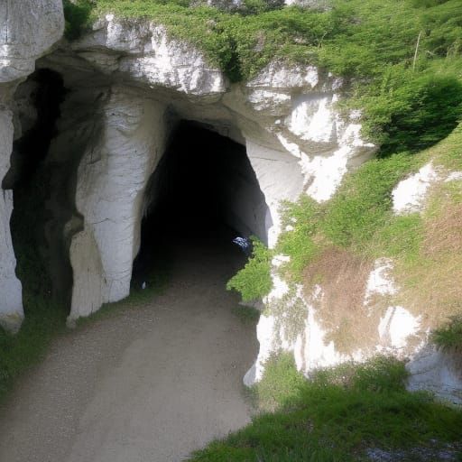 Secured Cave System: Digital Rendering