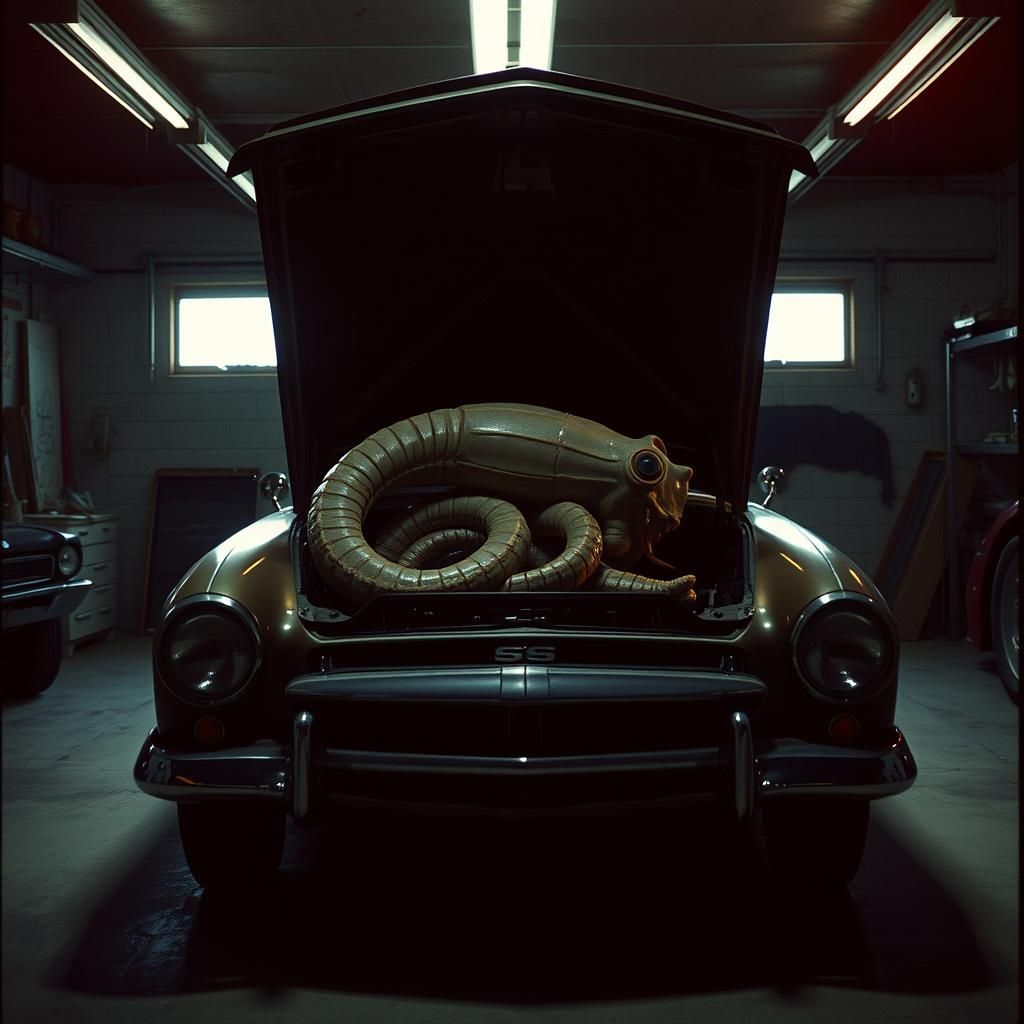 Squid Engine: Cinematic Garage Scene