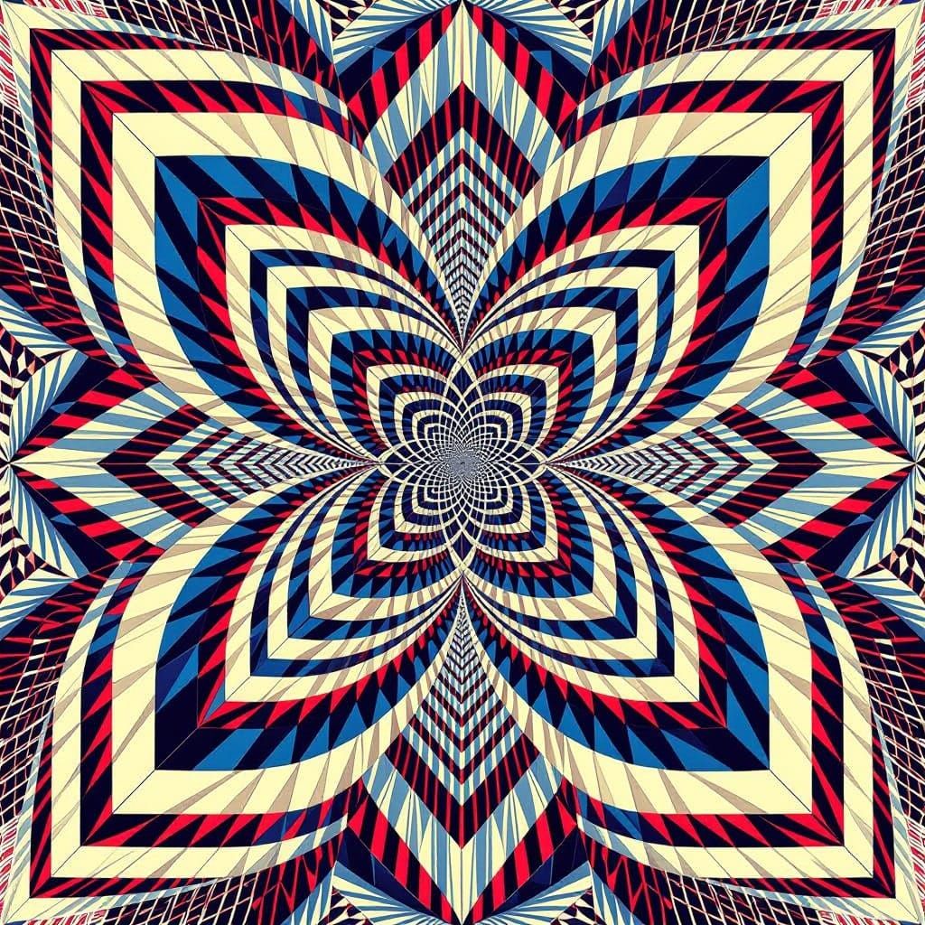 Abstract April: Patterns & Optical Play 01