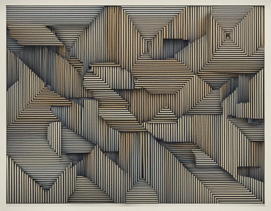 Abstract liminal geometry 9