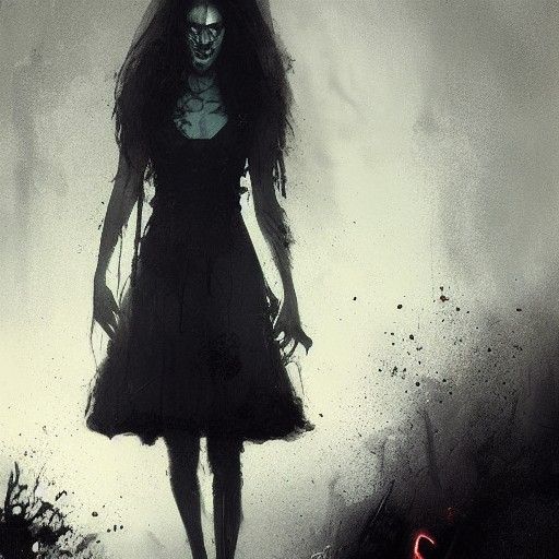 Sinister Grunge Art Inspired by Alice In Chains