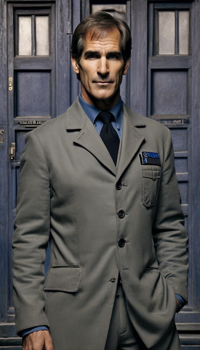Scott Bakula Doctor Who TARDIS