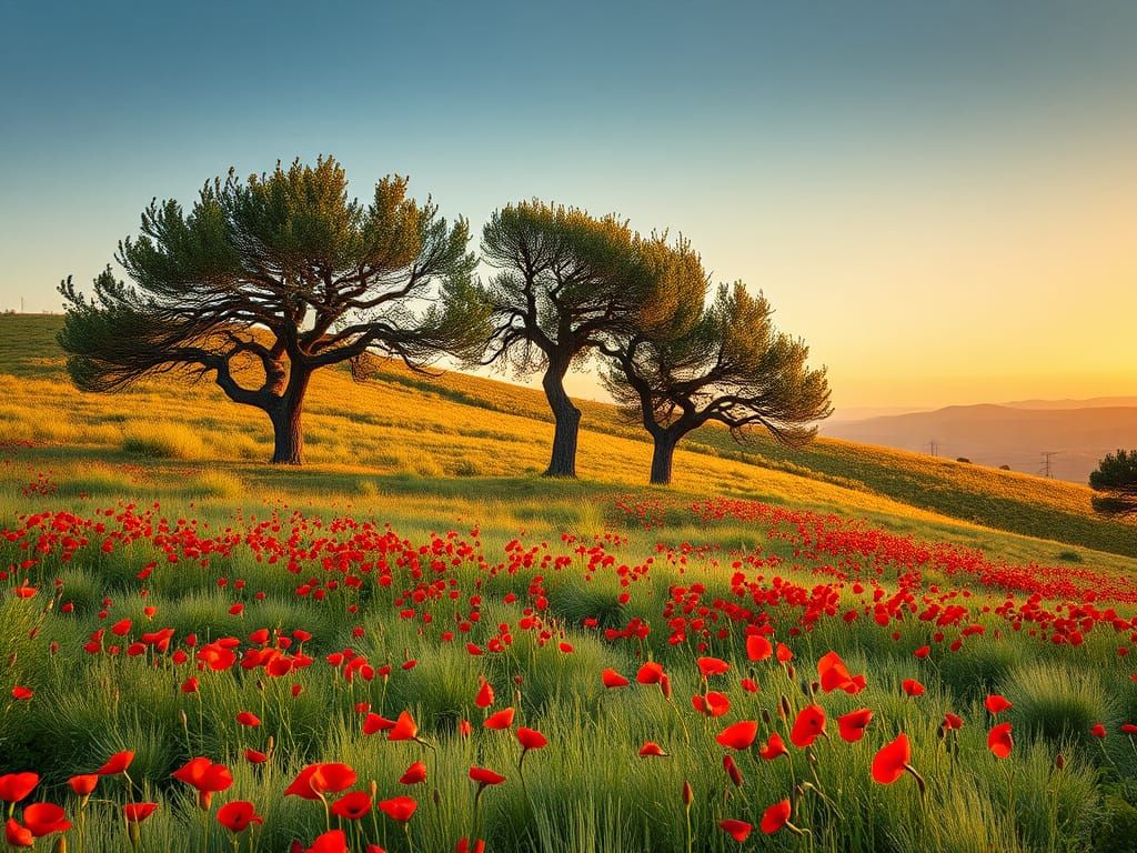 Provence Hillside