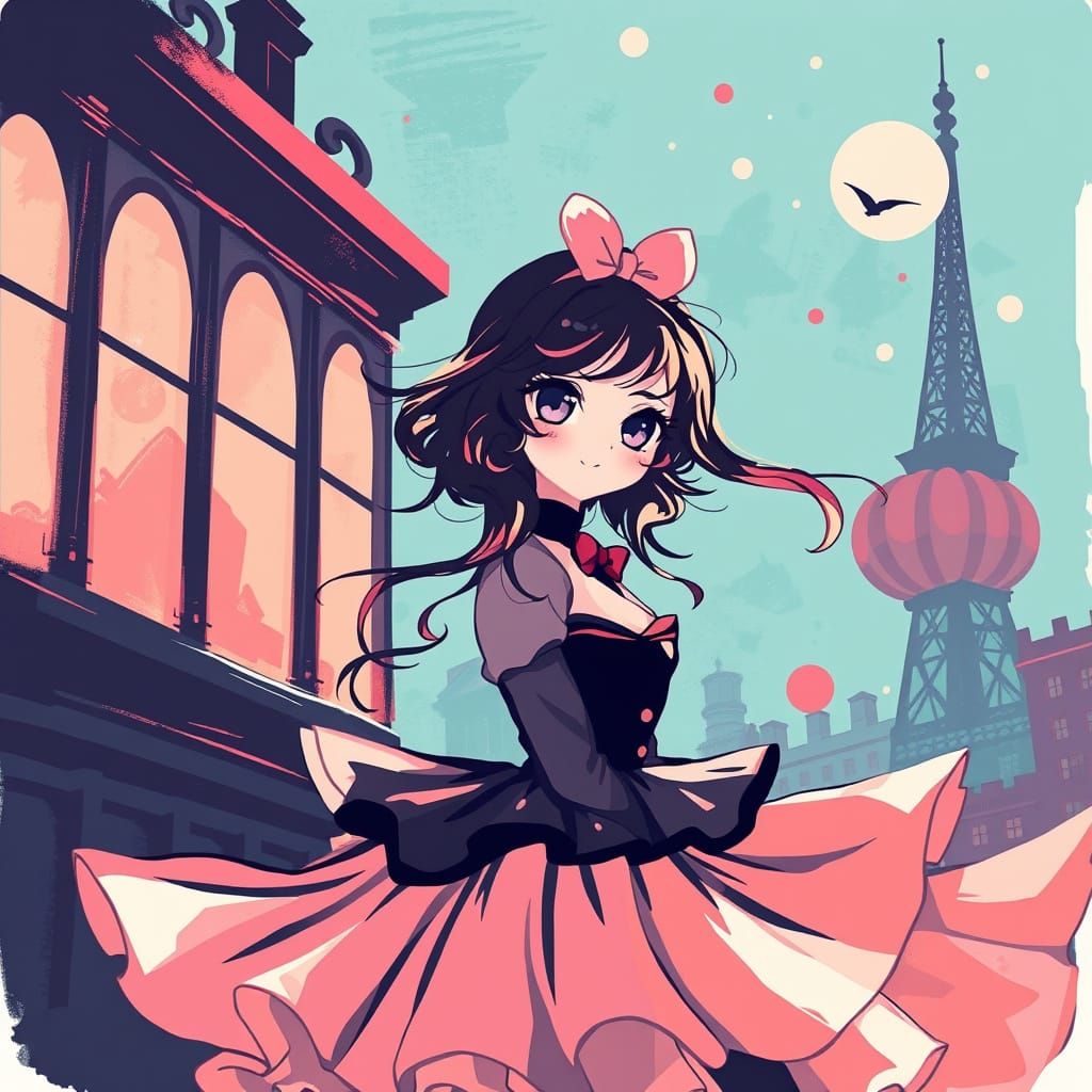 Impressionist Steampunk Parisian Dream