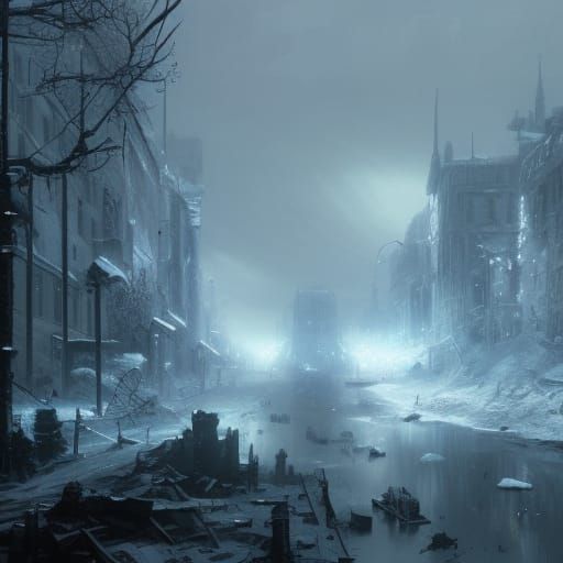 Post-Apocalyptic Winter: A Dark Fantasy Masterpiece