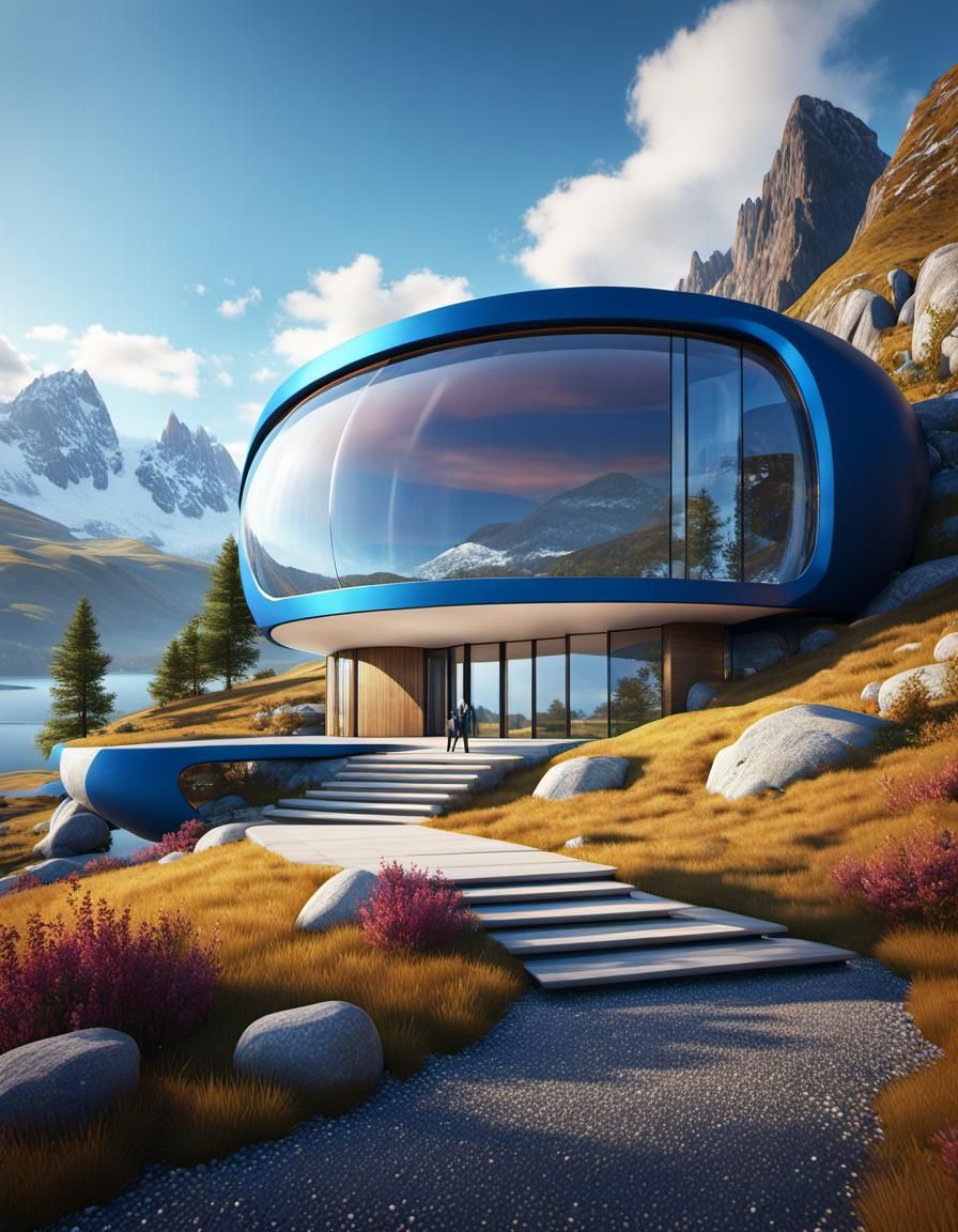 Futuristic house