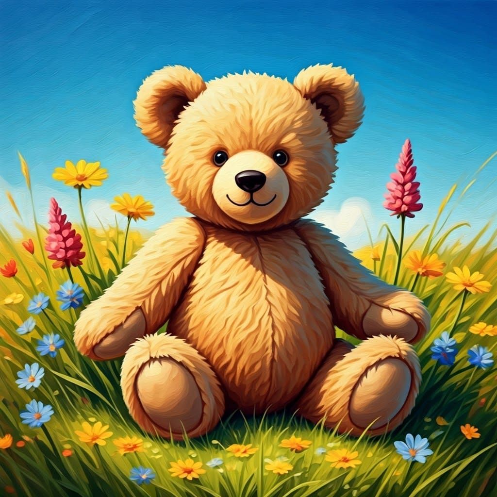 Teddy dreams of Spring