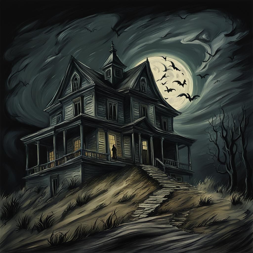 Ethereal Haunted Abode on Darkest Hill