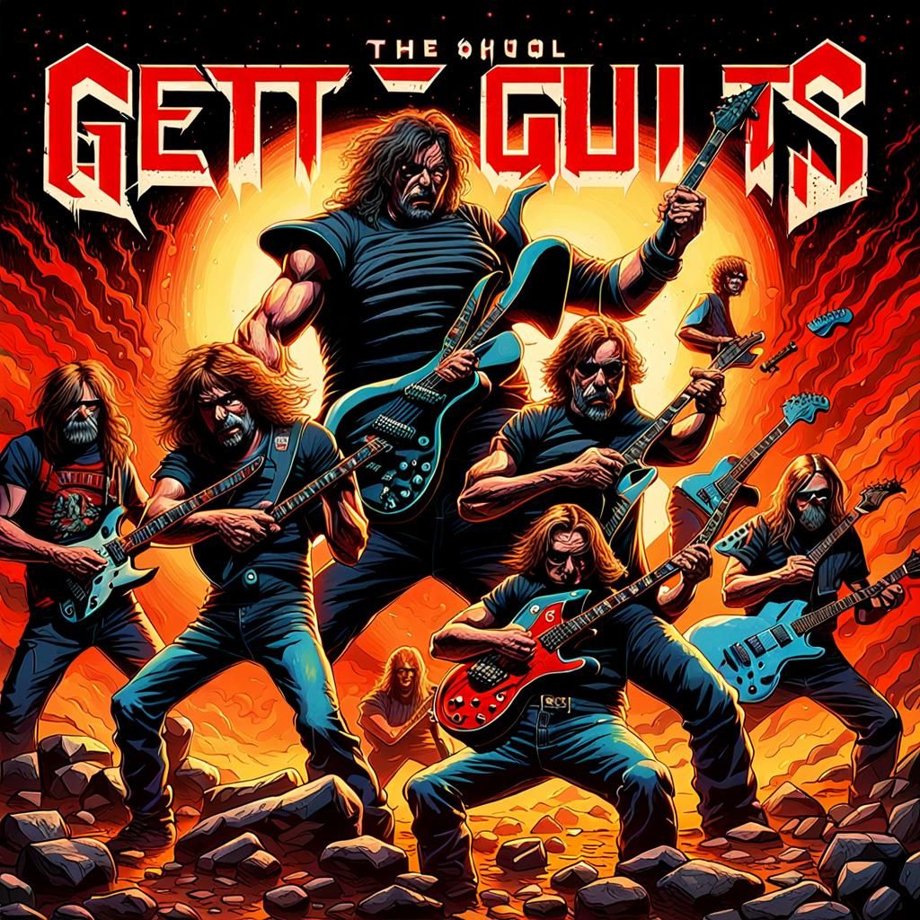 Thrash Metal Album Cover: Sinister Battlefield Art