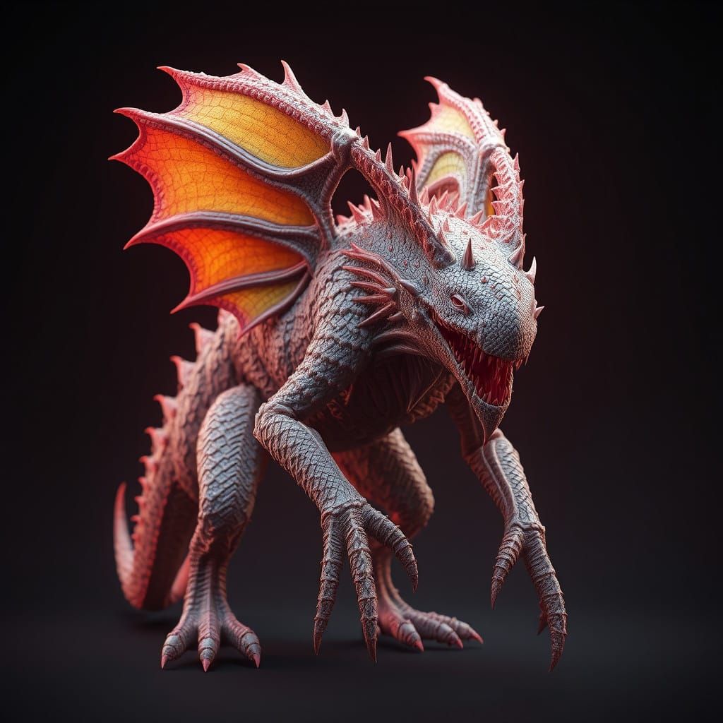 Hyper-Realistic Fantasy Creatures in Dreamlike Environments