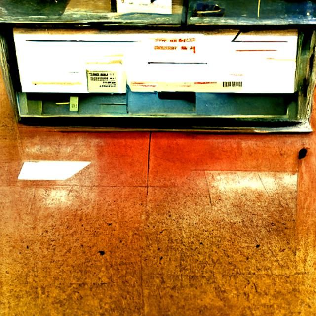 People Waiting in Line at the Post Office
