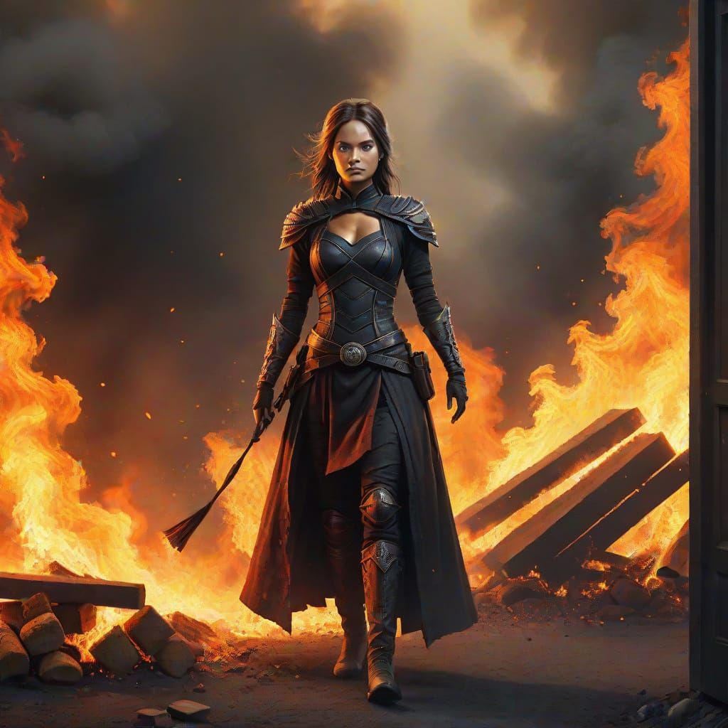 Fiery Woman at Taco Bell and Hell's Gates