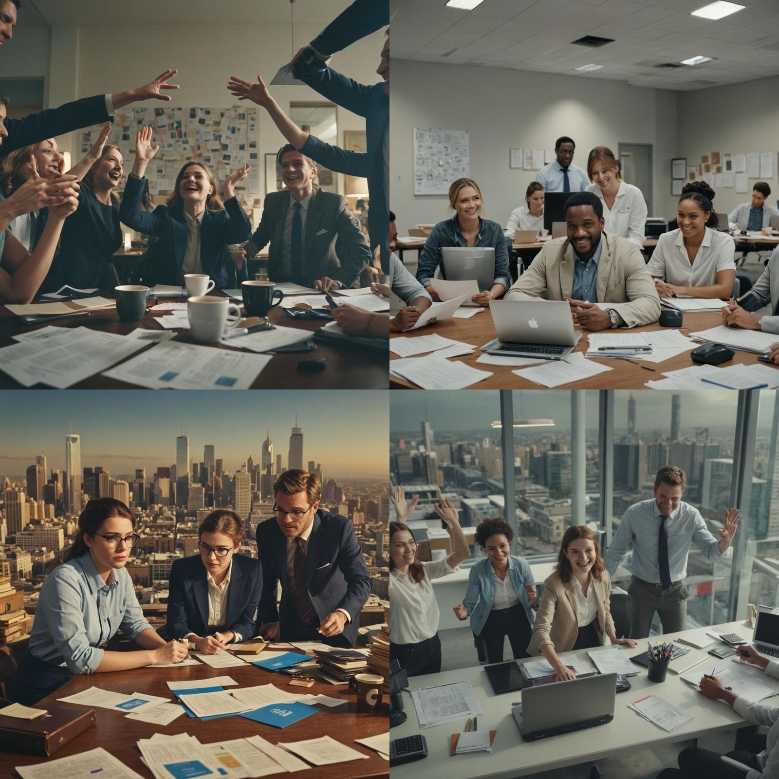 Engaging Insurance Teamwork in a Cinematic Style