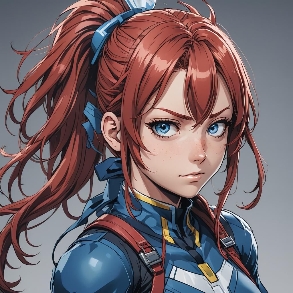 Anime Heroine in Boku no Hero Academia Style