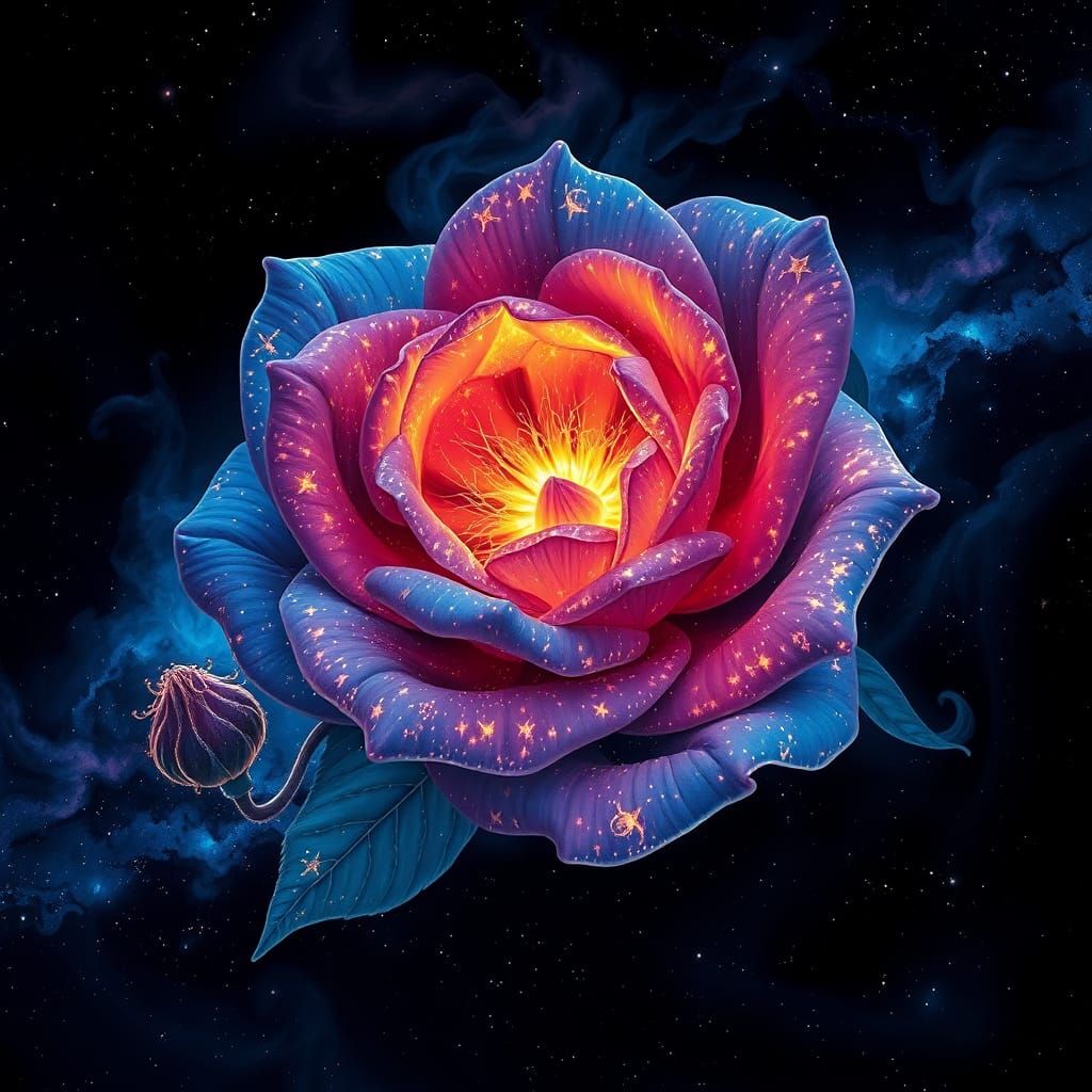 Galactic Wild Rose
