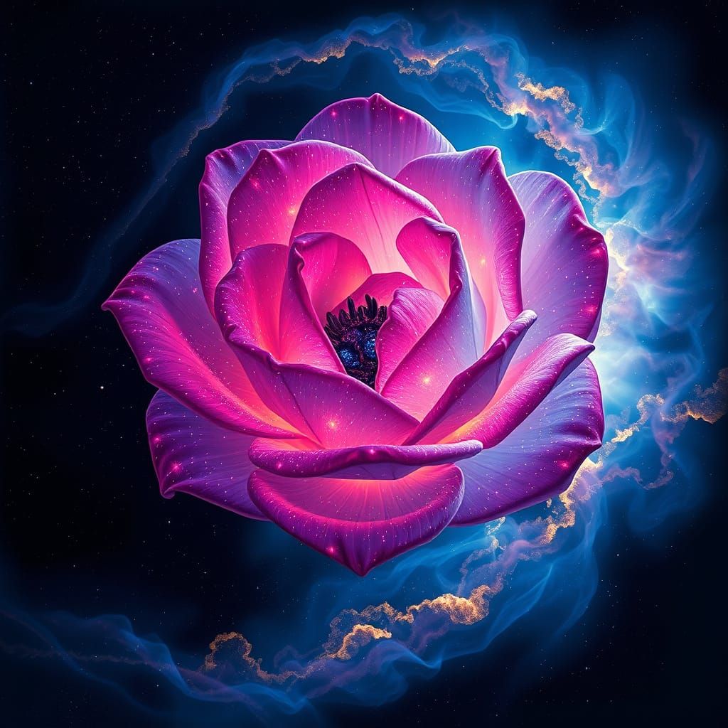 Galactic Wild Rose