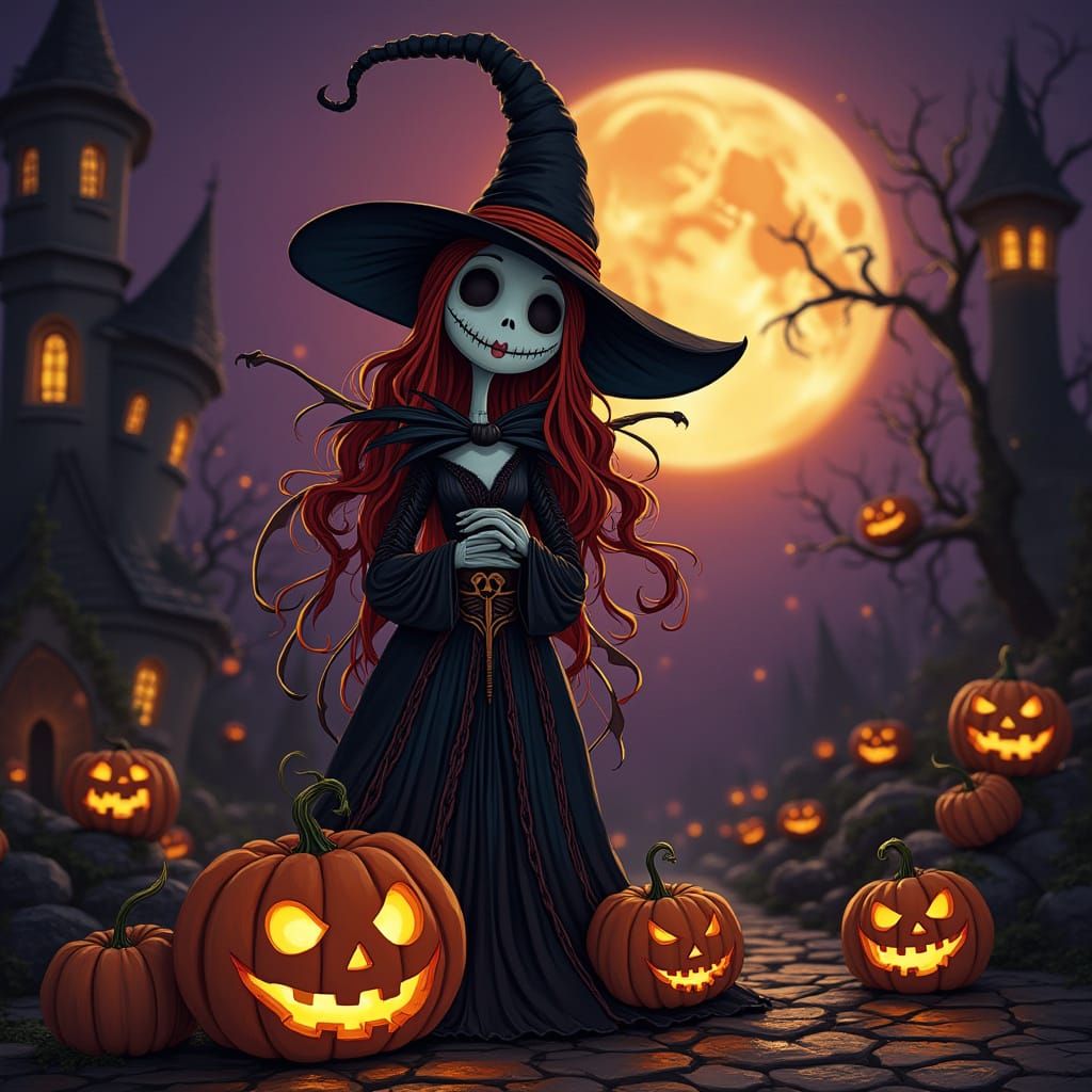 Sally Skellington The Pumpkin Queen