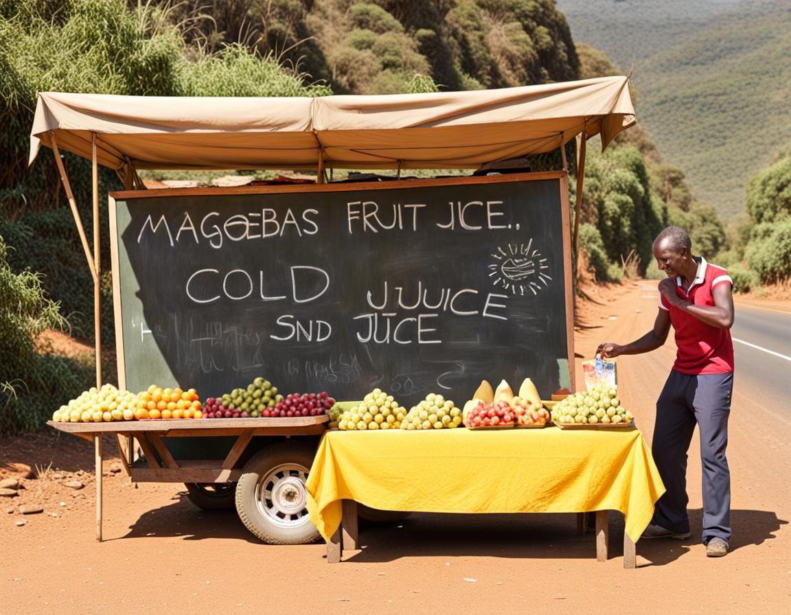 Roadside Fruit Stall in Magoebaskloof