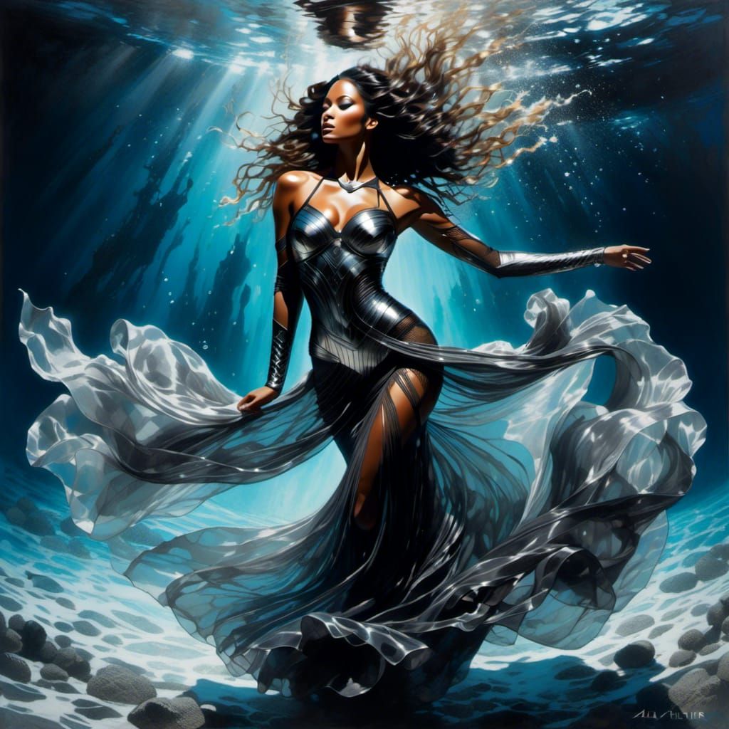 Dancing in the silence of the sea