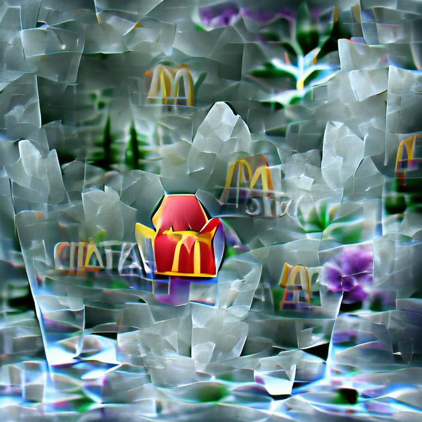 Crystal McDonalds on Matte Background
