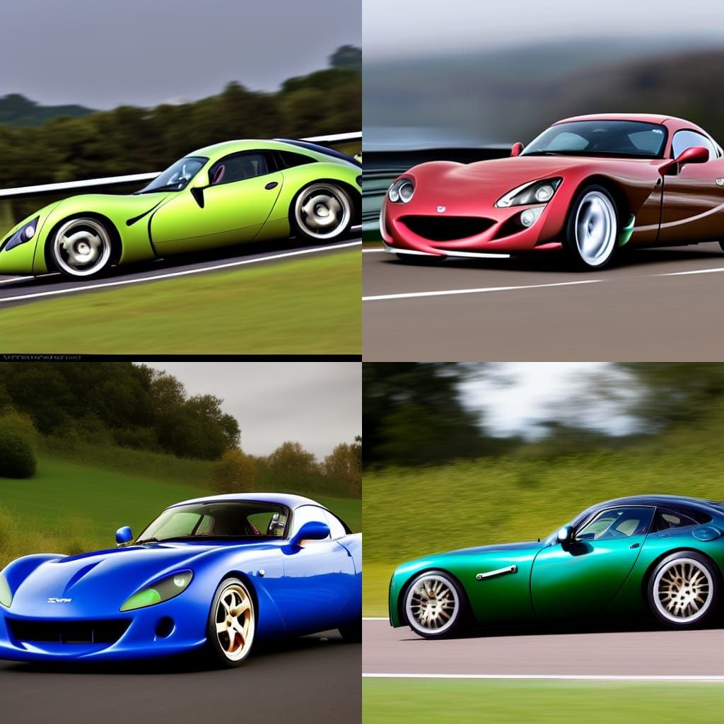 TVR Sagaris: AI-Generated Sports Car