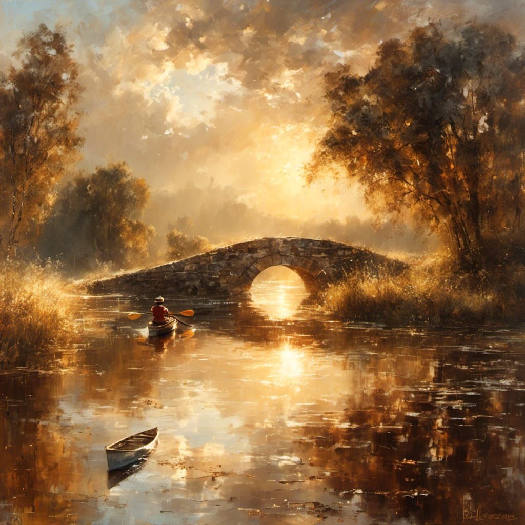 lora:Excuisite Painting: a lone rower