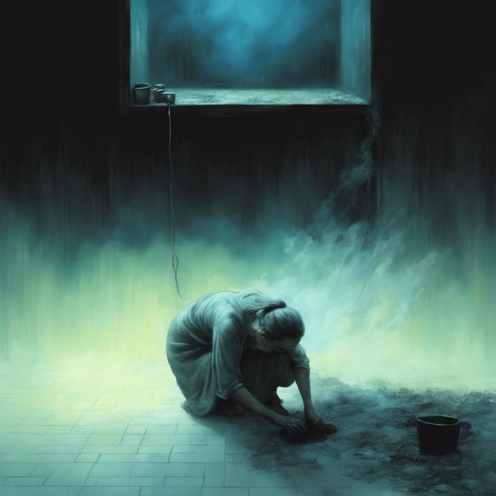 The Washer; the Punishment of Vanity