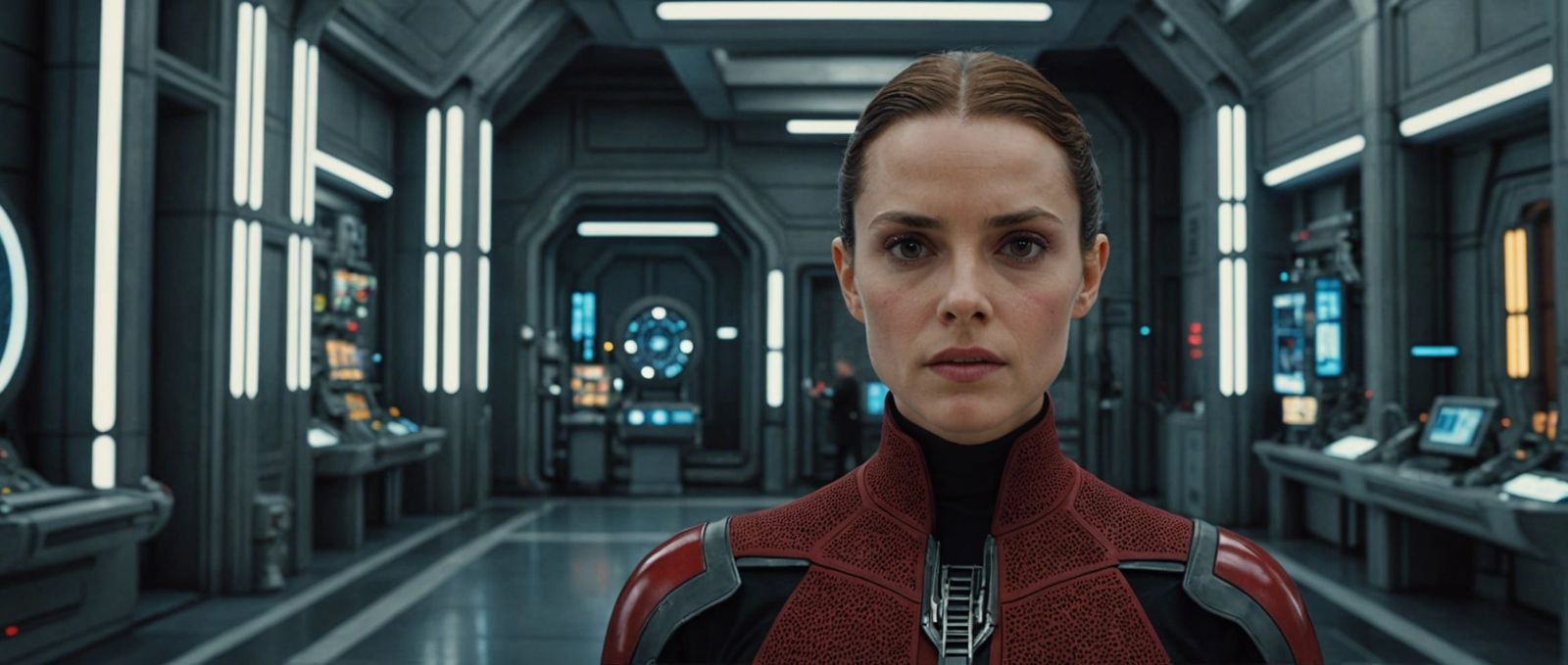 Hyperrealistic Futuristic Cityscape at Night