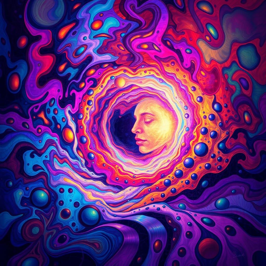 Psychedelic Explosion of Color and Sound