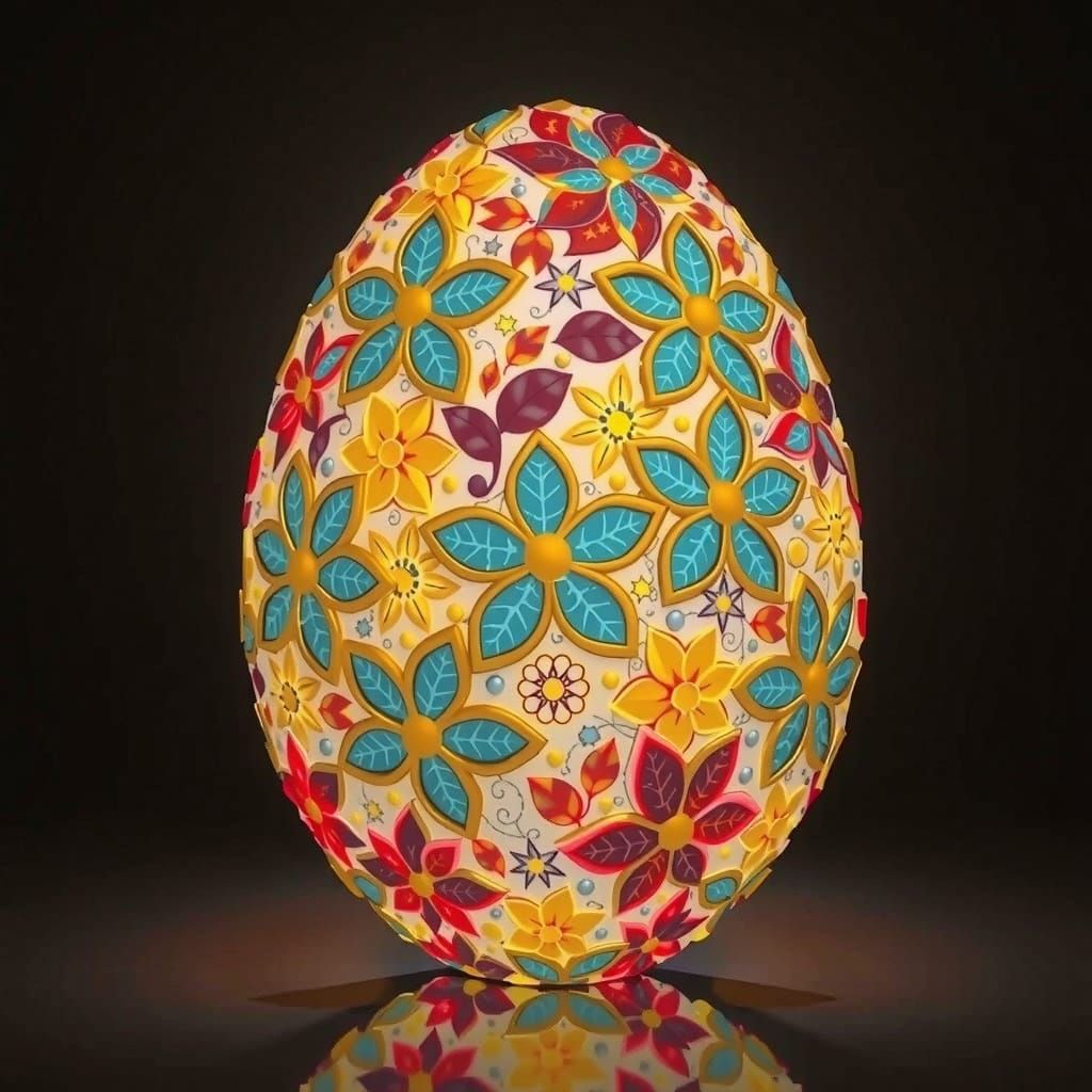 Flower Glow Egg