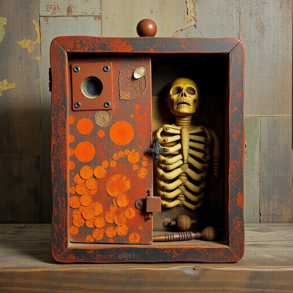 Surreal Oblivion Box Inspired by Dada Art