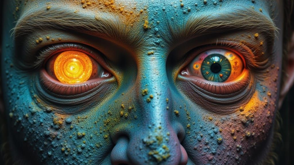 Hidden Faces in Surreal Mind-Bending Illusions