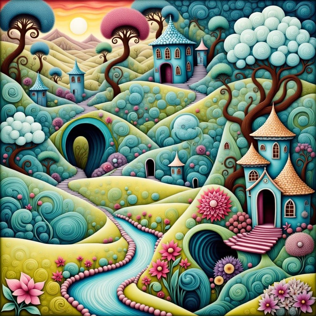 Ethereal Renaissance Masterpiece with Hyperrealistic Details