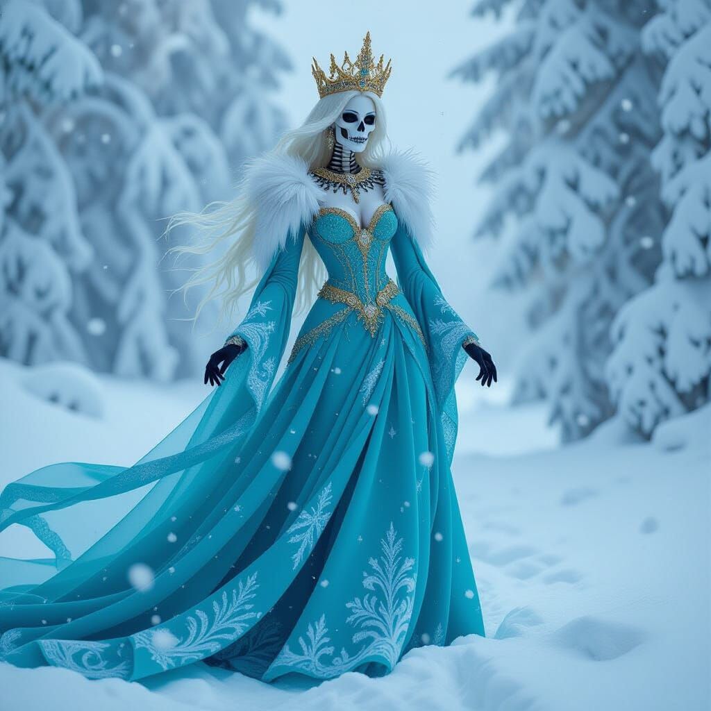 ice queen skeleton