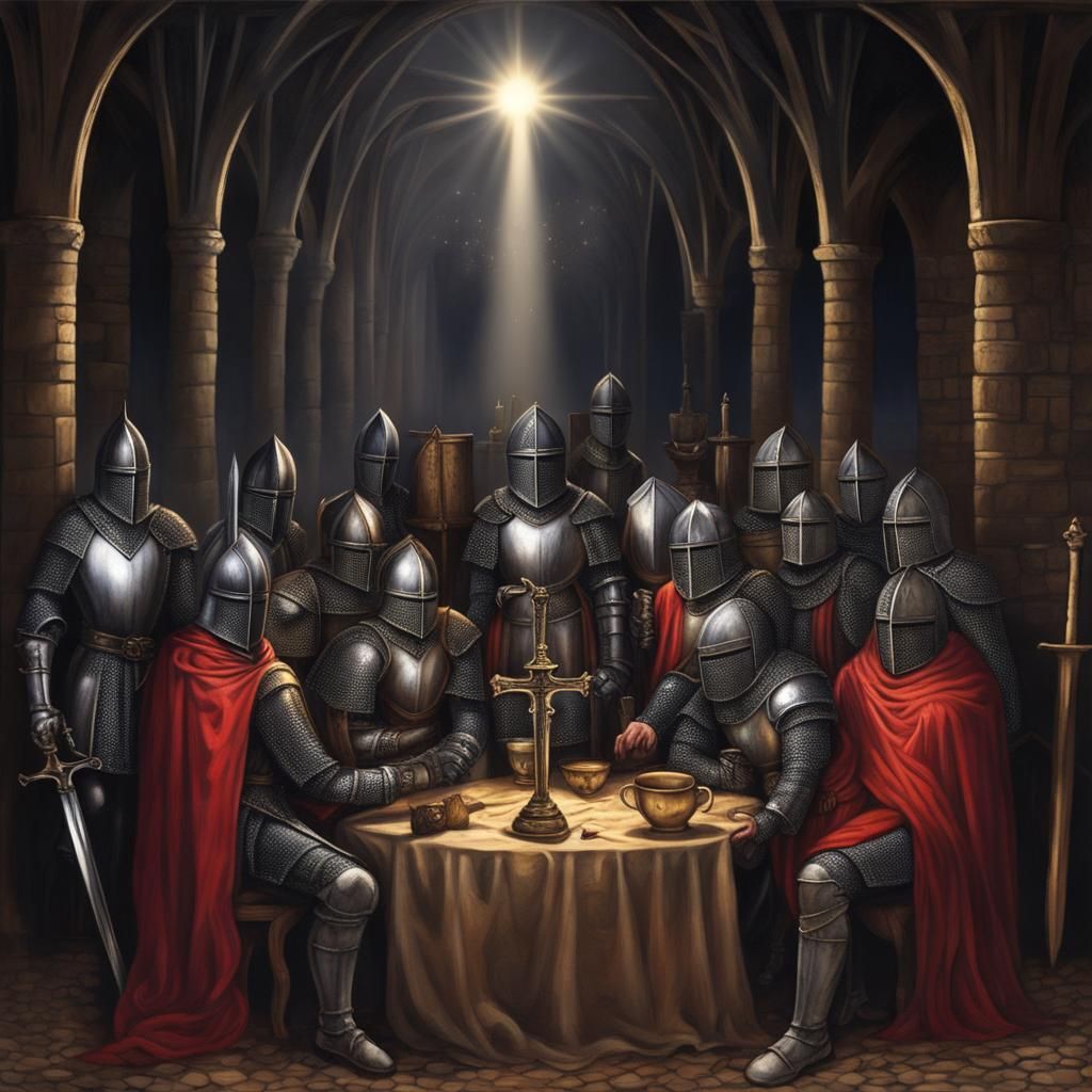 Templars Deliver Holy Grail to Rosslyn Chapel