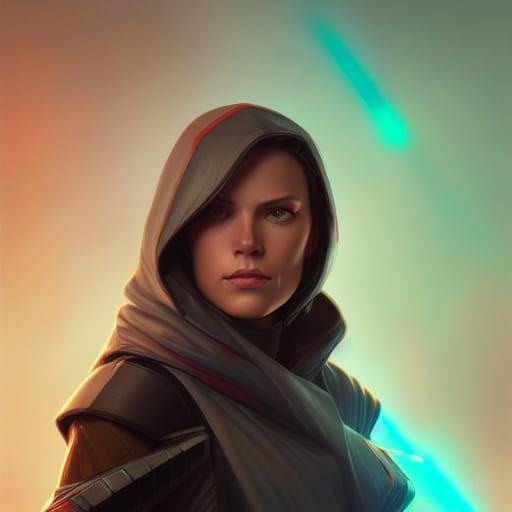 Lana Beniko Portrait in Old Republic Style