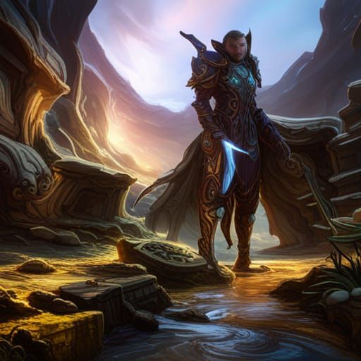 Detailed Matte Painting: Sigma Male Concept