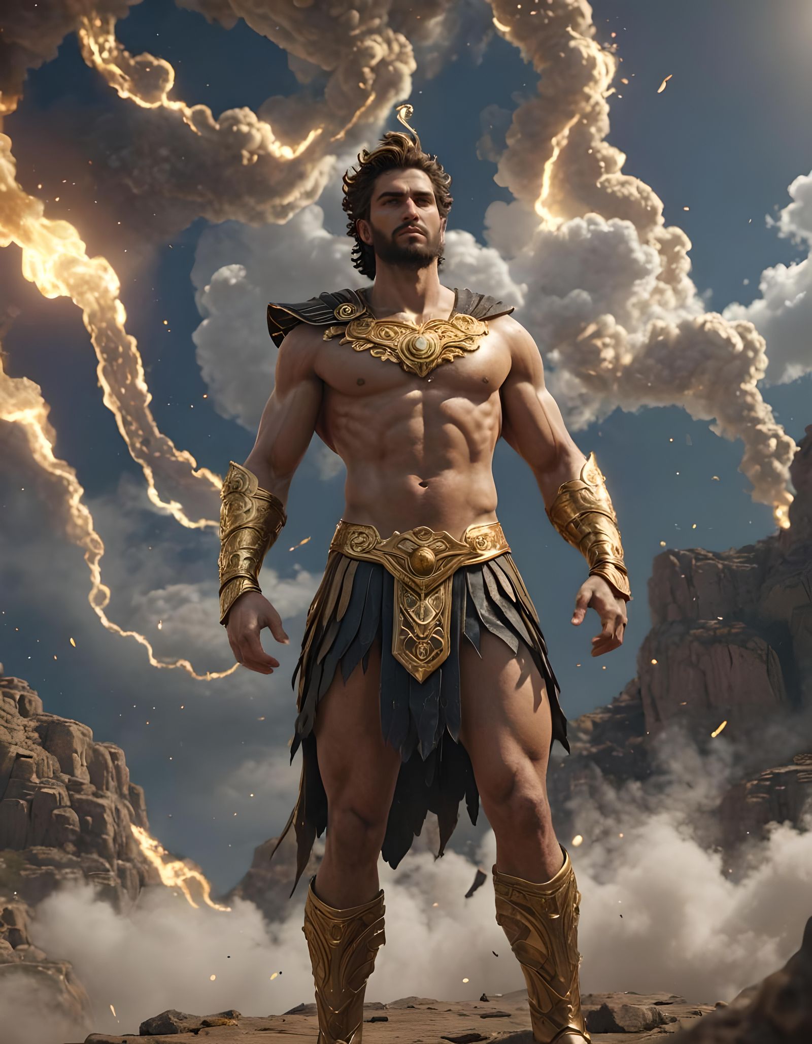 Himeros: Young Greek God in 3D Cinematic