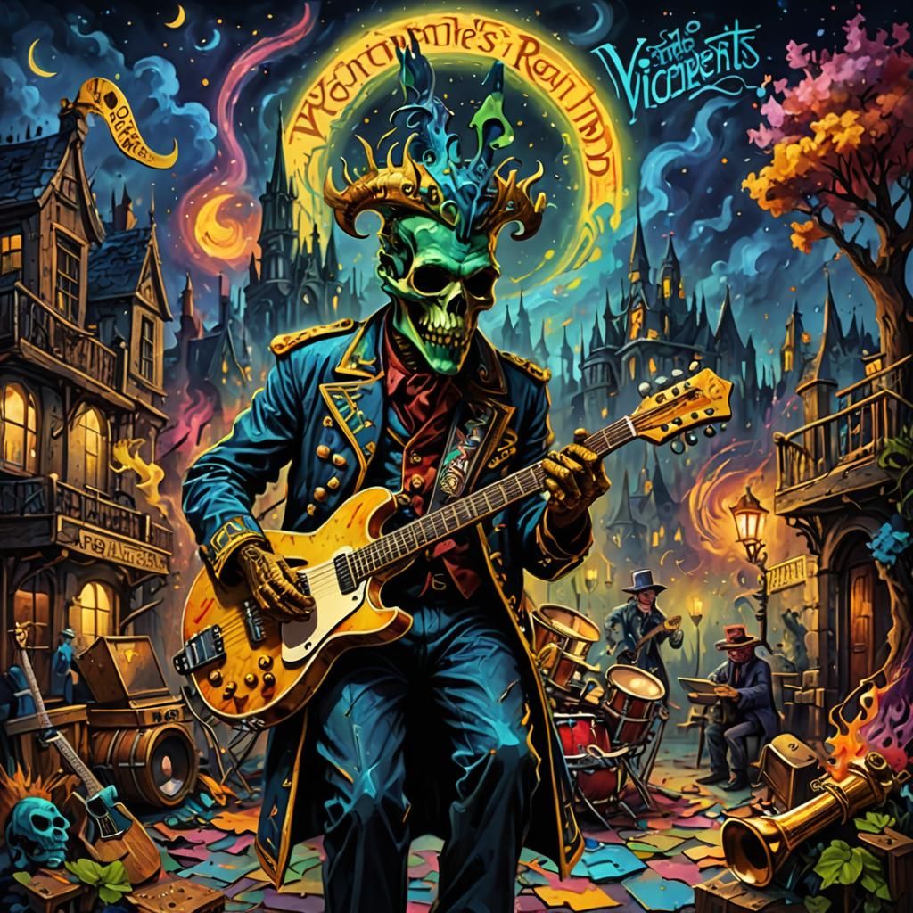 Made-up album cover.