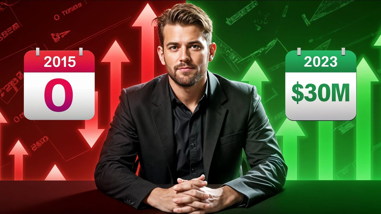 Dramatic Financial Transformation YouTube Thumbnail