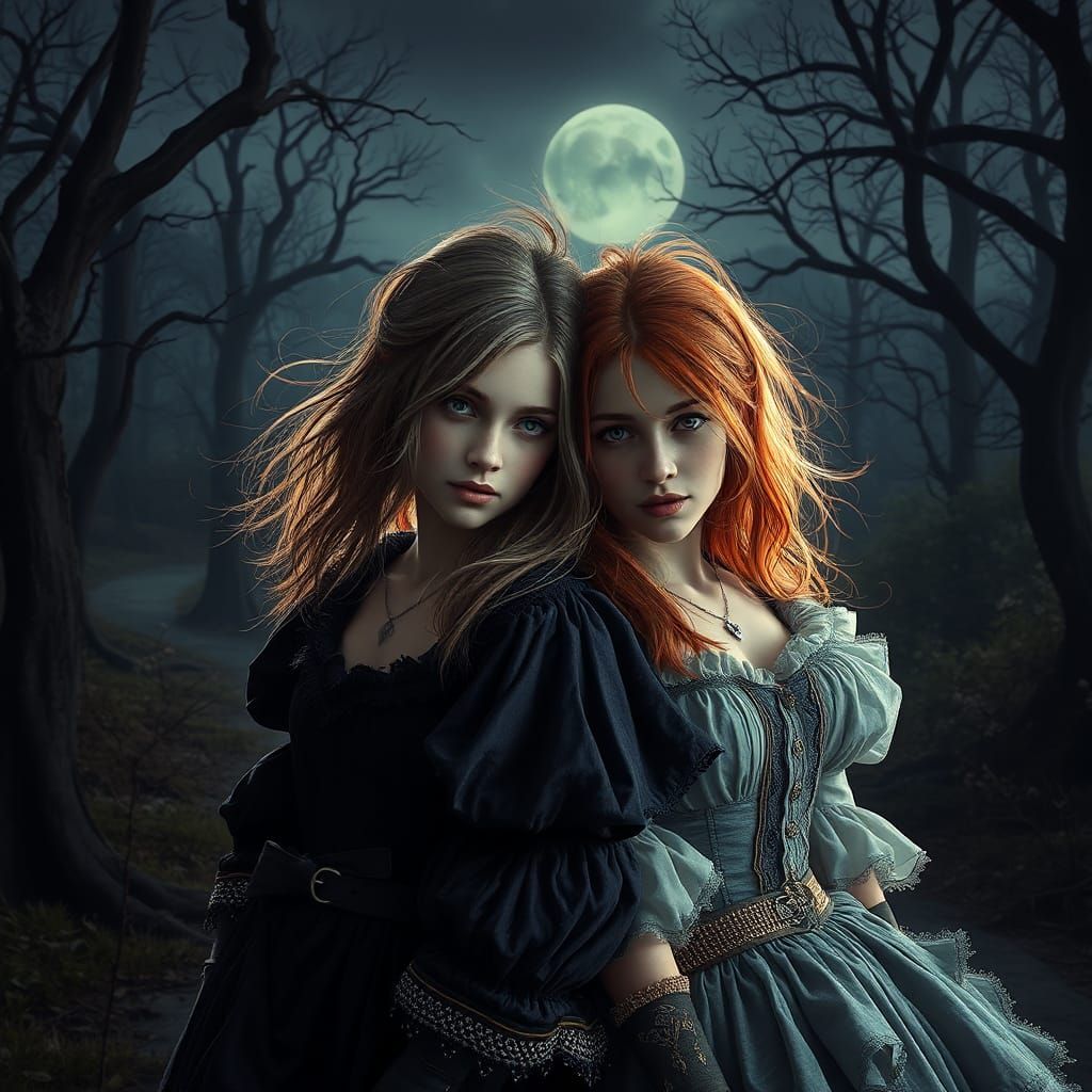 Gothic Murder Mystery with Twin Detectives