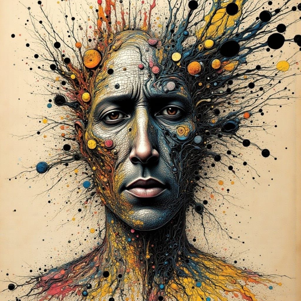 Hyper-Realistic Ghostly Portrait in Fading Memories Style