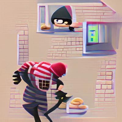 Simple AI Image of a Figure