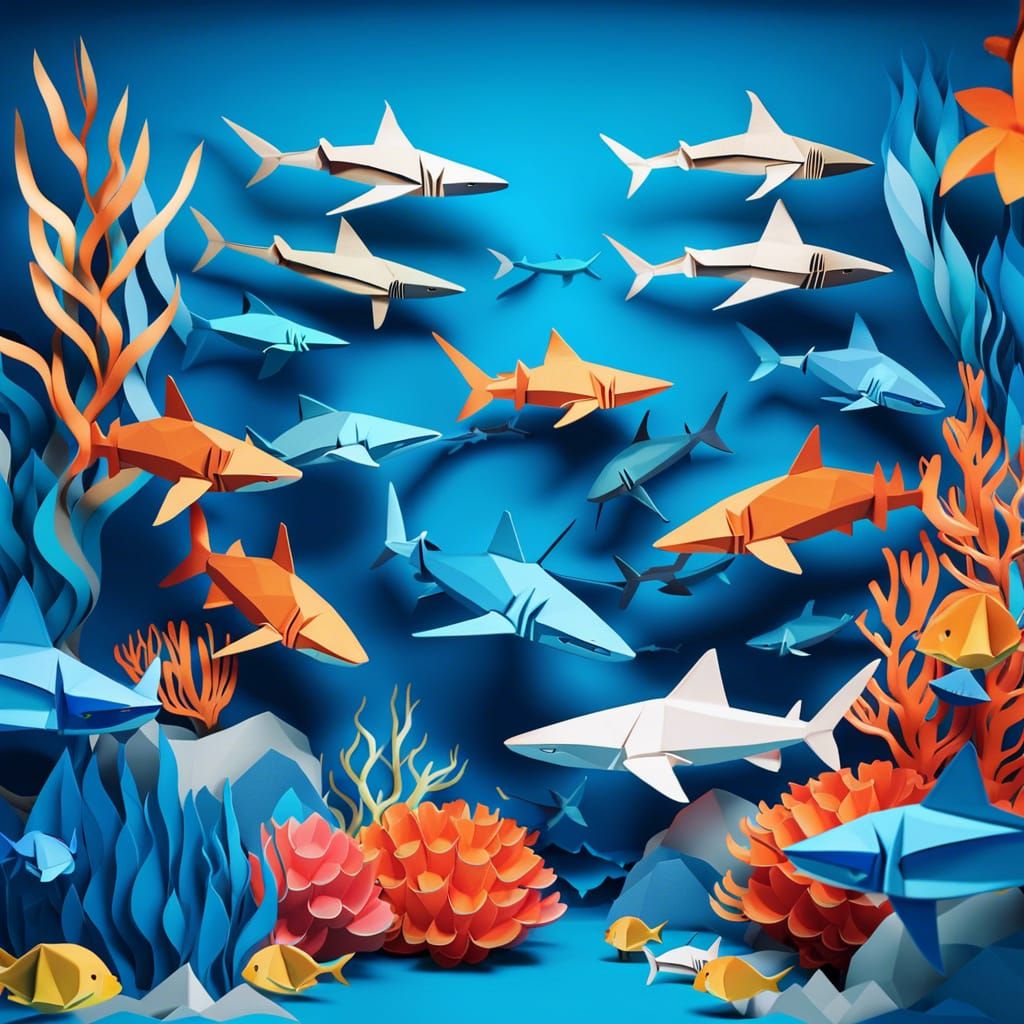 Underwater Origami #4