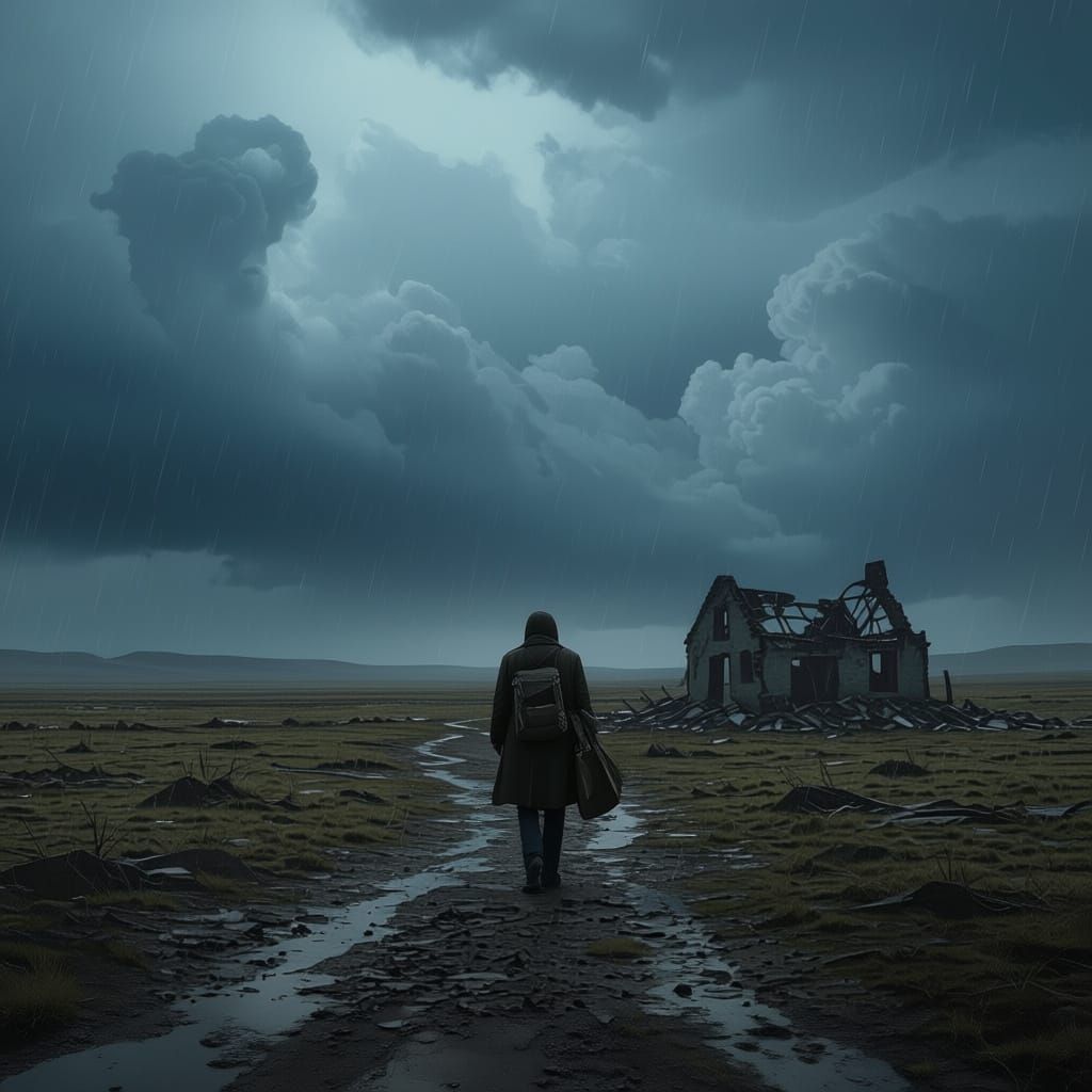 Displaced People Fleeing Environmental Disasters