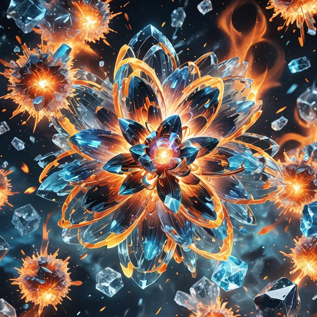 Anime Atom: Fire and Ice in Perfect Balance