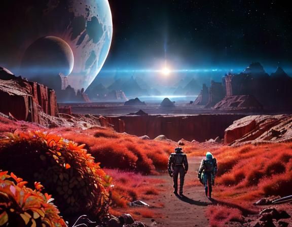 Retrofuturistic Space Voyages 🚀