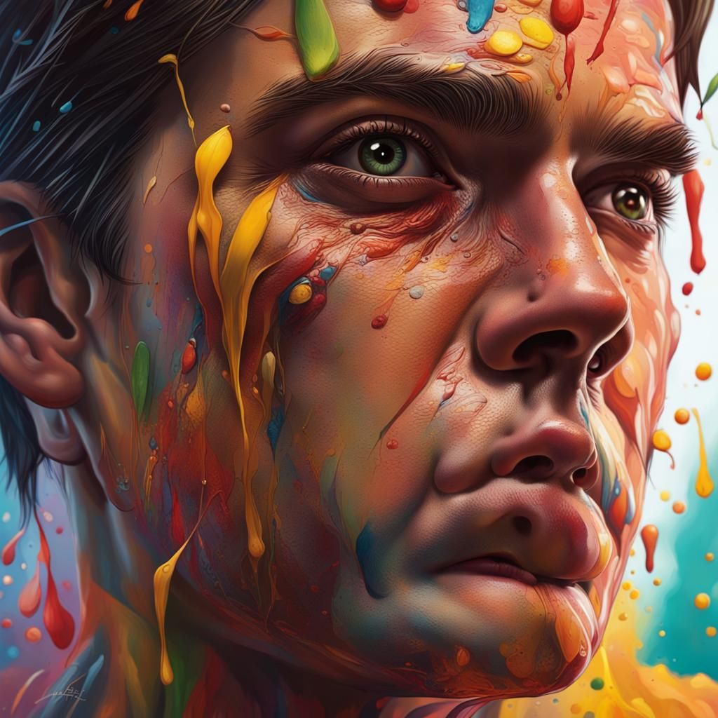 Hyperrealistic Antichrist Concept Art with Dramatic Lighting