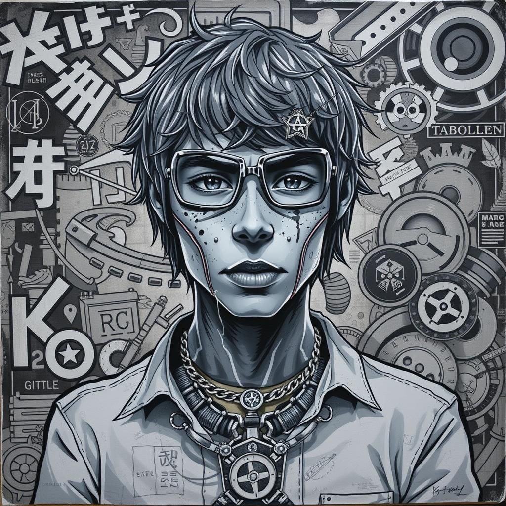 Anime Poster Portrait of Kool Jack